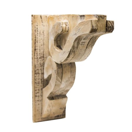 BALCONY BEYOND Wooden Corbel for Decor - Distressed Finish BA2647755